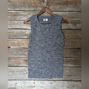 Athleta Gray Marled Renew Compression Tank